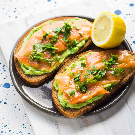 Smoked Salmon on Toast